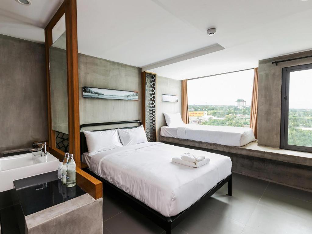 B2 Khon Kaen Boutique & Budget Hotel Exteriör bild